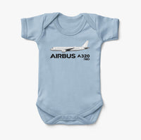 Thumbnail for The Airbus A320Neo Designed Baby Bodysuits