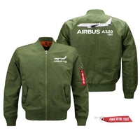 Thumbnail for The Airbus A320neo Designed Pilot Jackets (Customizable)