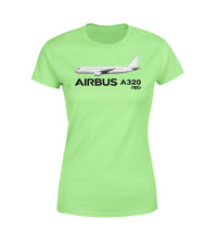 Thumbnail for The Airbus A320Neo Designed Women T-Shirts