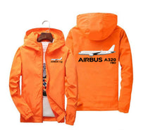 Thumbnail for The Airbus A320Neo Designed Windbreaker Jackets