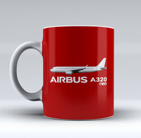 Thumbnail for The Airbus A320Neo Designed Mugs