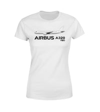 Thumbnail for The Airbus A320Neo Designed Women T-Shirts