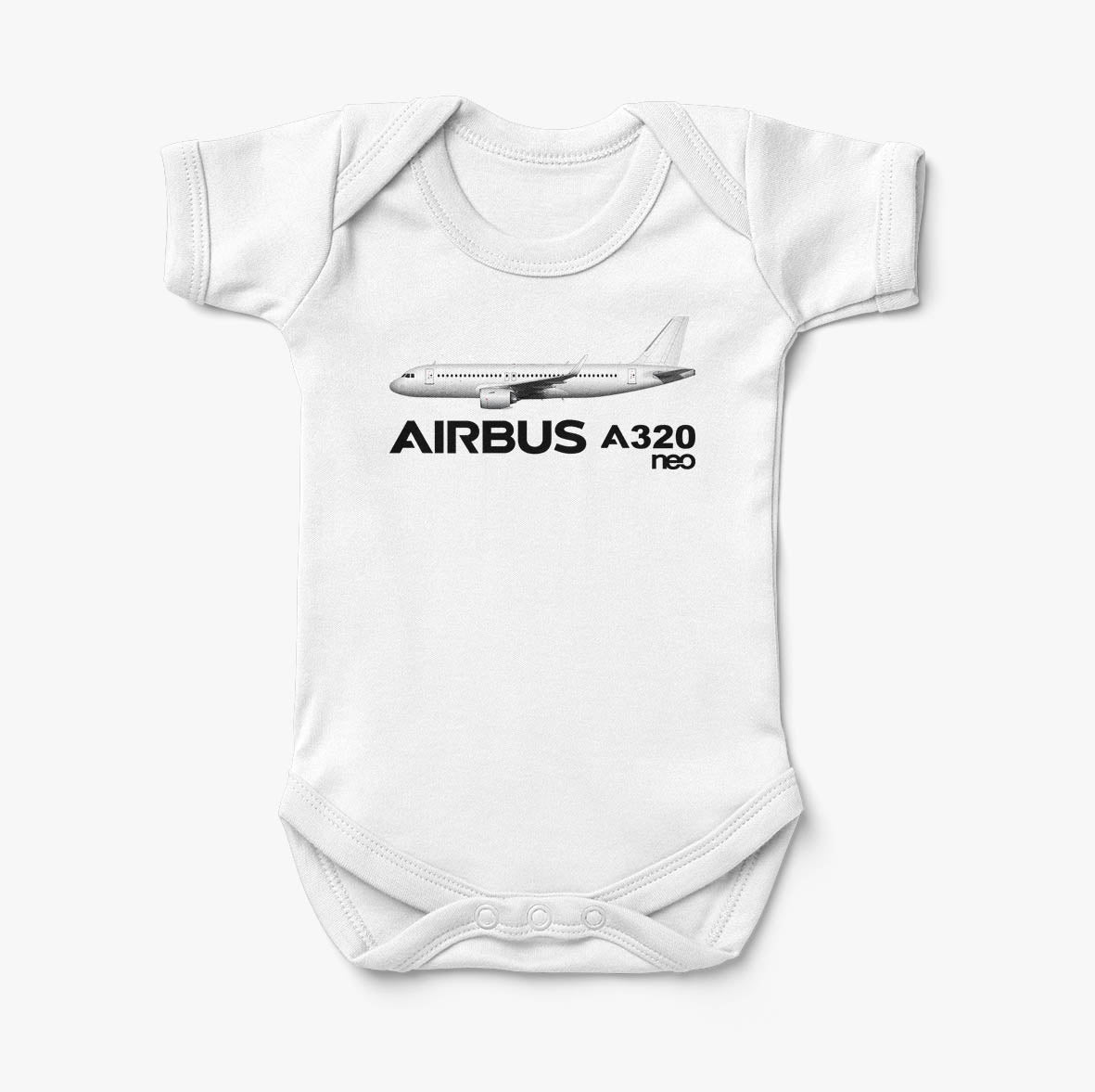 The Airbus A320Neo Designed Baby Bodysuits