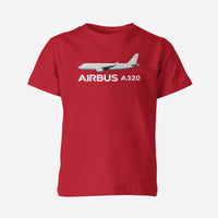Thumbnail for The Airbus A320 Designed Children T-Shirts