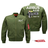 Thumbnail for Airbus A330 & Trent 700 Engine Designed Pilot Jackets (Customizable)