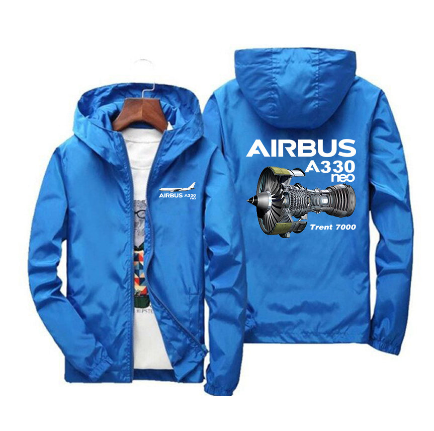 The Airbus A330neo Designed Windbreaker Jackets