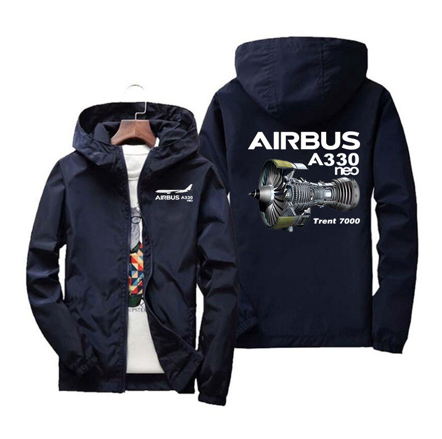 The Airbus A330neo Designed Windbreaker Jackets
