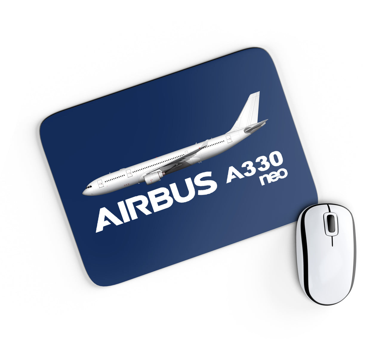 The Airbus A330neo Designed Mouse Pads