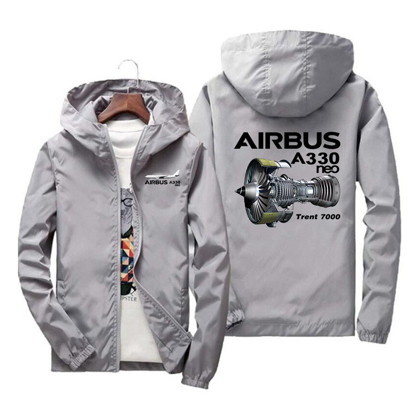 The Airbus A330neo Designed Windbreaker Jackets