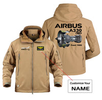 Thumbnail for The Airbus A330neo & Trent 7000 Engine Designed Military Jackets (Customizable)