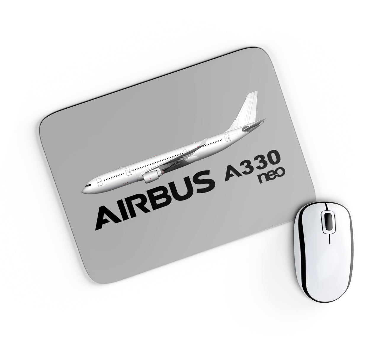 The Airbus A330neo Designed Mouse Pads