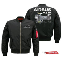 Thumbnail for Airbus A330neo & Trent 7000 Designed Pilot Jackets (Customizable)