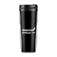 Thumbnail for The Airbus A340 Designed Plastic Travel Mugs