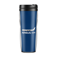 Thumbnail for The Airbus A340 Designed Plastic Travel Mugs