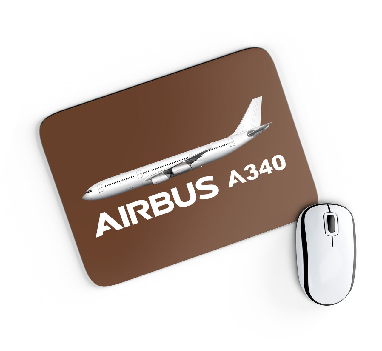 The Airbus A340 Designed Mouse Pads