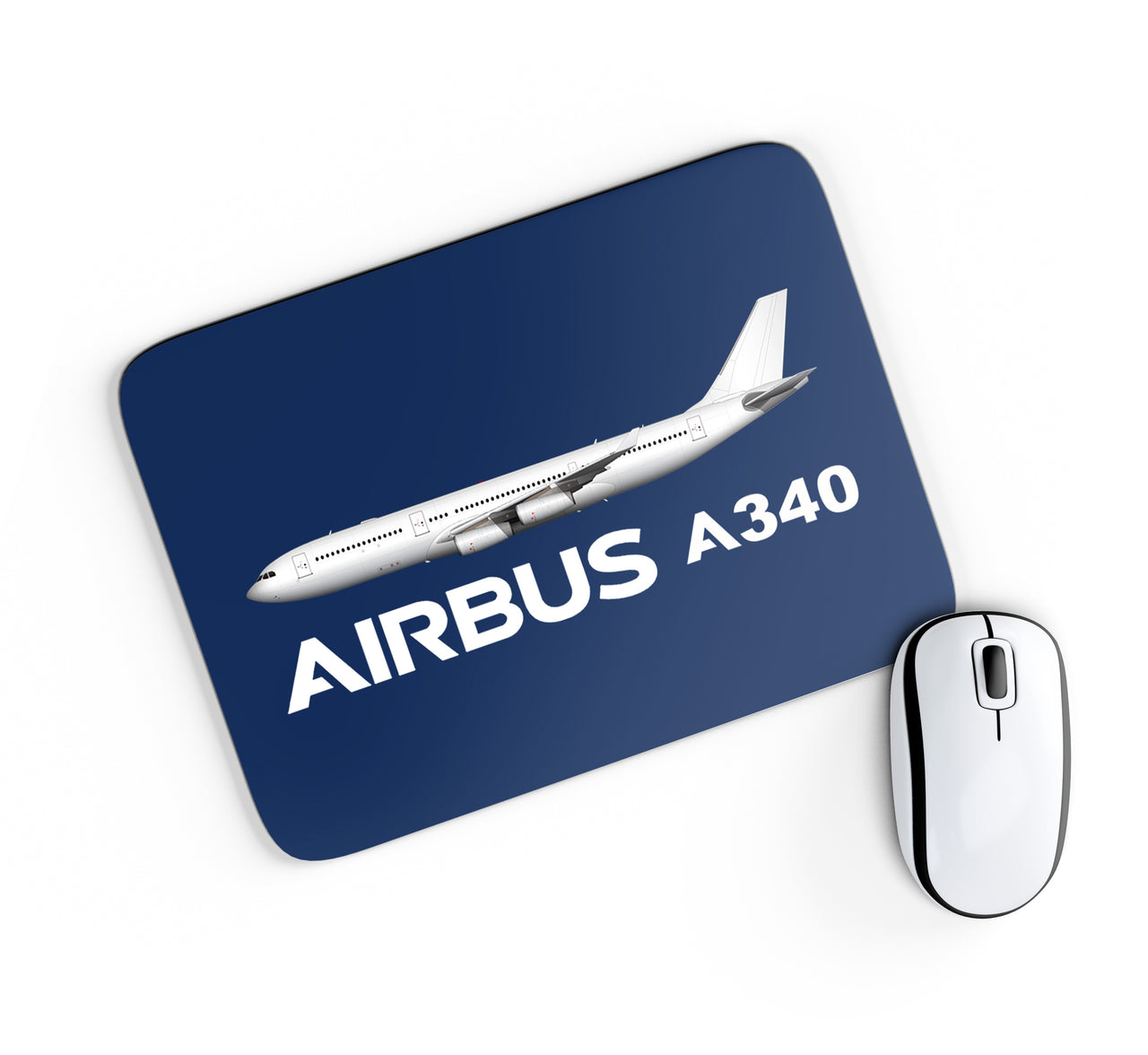 The Airbus A340 Designed Mouse Pads
