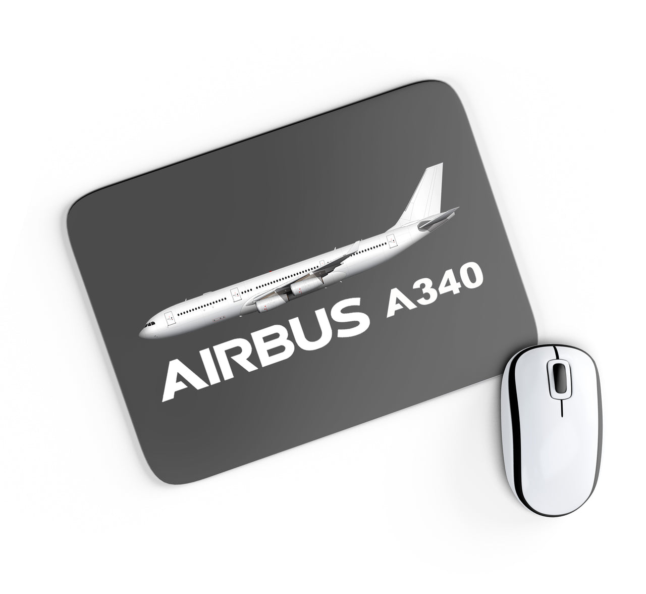 The Airbus A340 Designed Mouse Pads