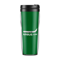 Thumbnail for The Airbus A340 Designed Plastic Travel Mugs