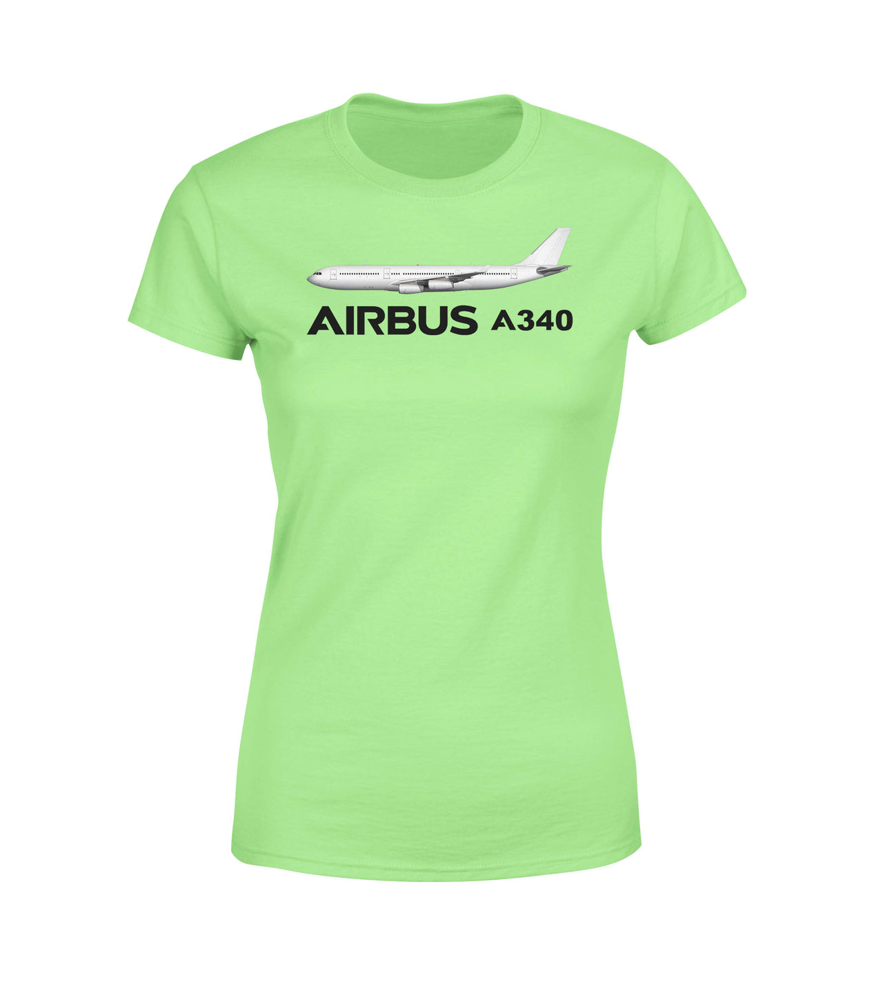 The Airbus A340 Designed Women T-Shirts