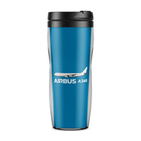 Thumbnail for The Airbus A340 Designed Plastic Travel Mugs