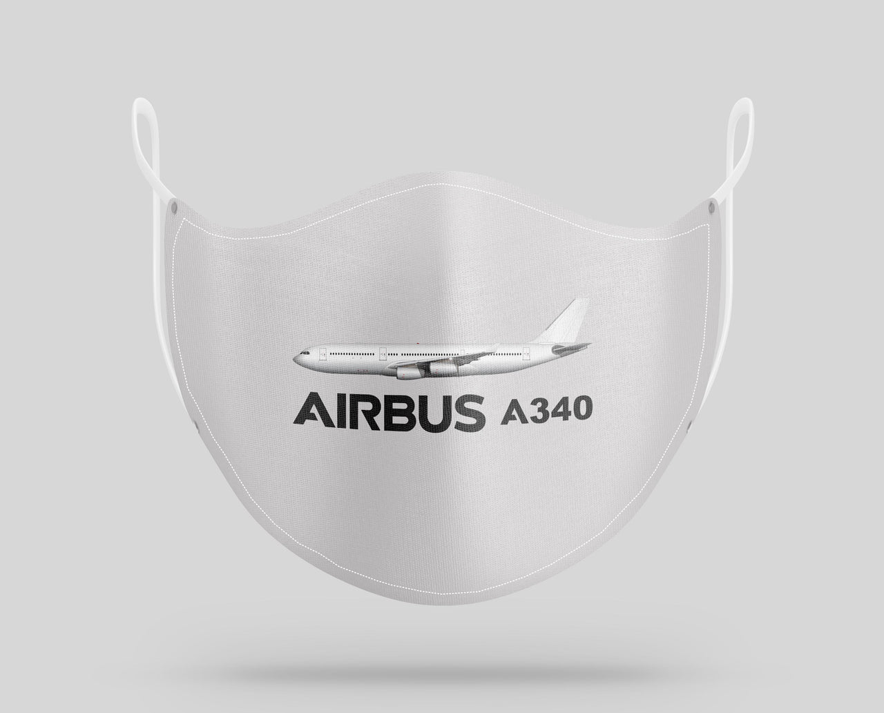 The Airbus A340 Designed Face Masks