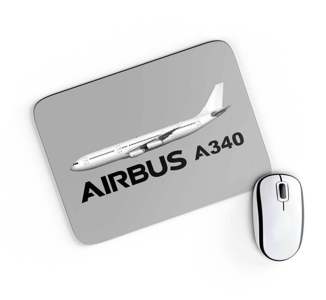 The Airbus A340 Designed Mouse Pads