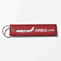 Thumbnail for The Airbus A340 Designed Key Chains