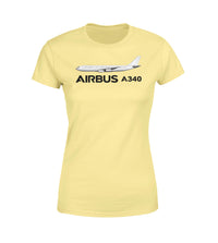 Thumbnail for The Airbus A340 Designed Women T-Shirts