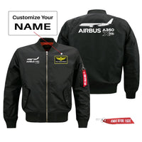Thumbnail for The Airbus A350 WXB Designed Pilot Jackets (Customizable)