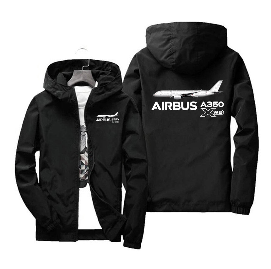 The Airbus A350 WXB Designed Windbreaker Jackets