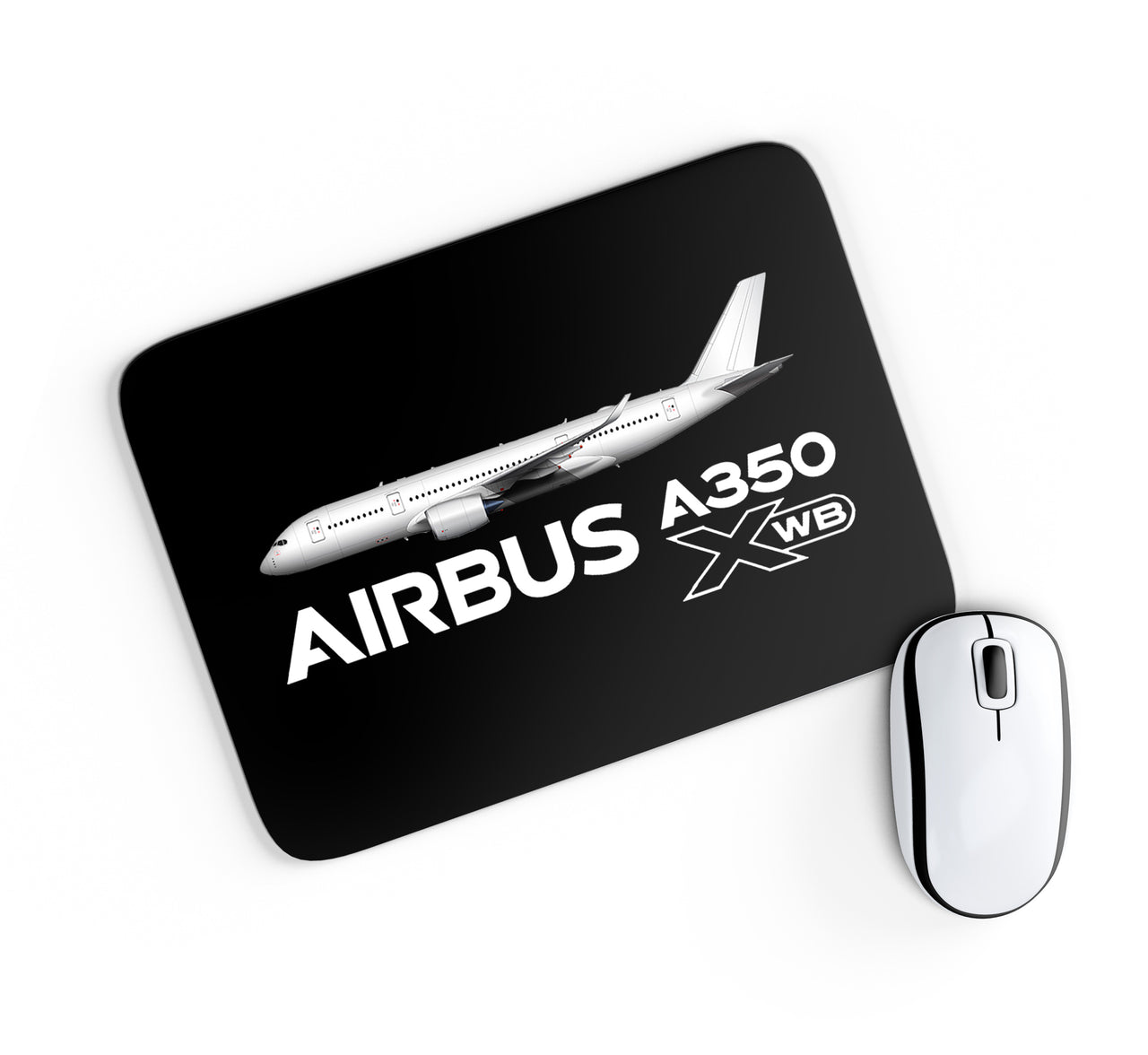The Airbus A350 WXB Designed Mouse Pads