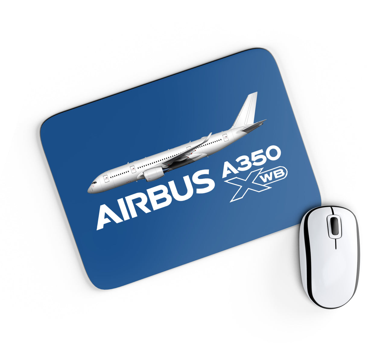 The Airbus A350 WXB Designed Mouse Pads