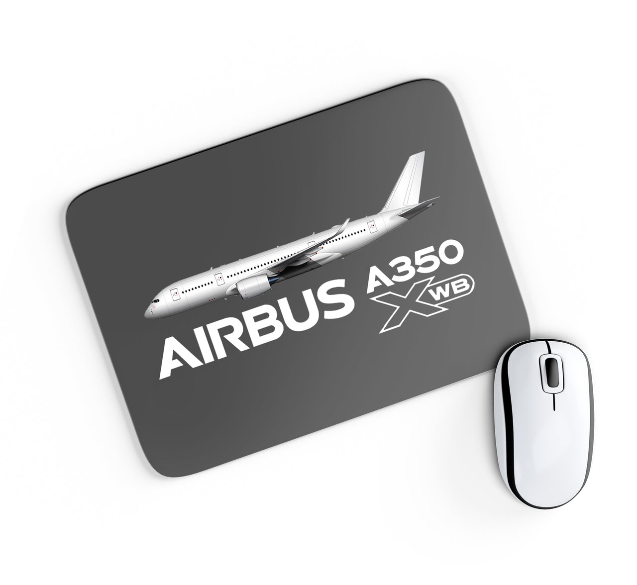 The Airbus A350 WXB Designed Mouse Pads