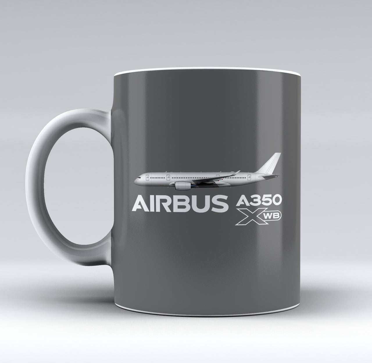 The Airbus A350 XWB Designed Mugs