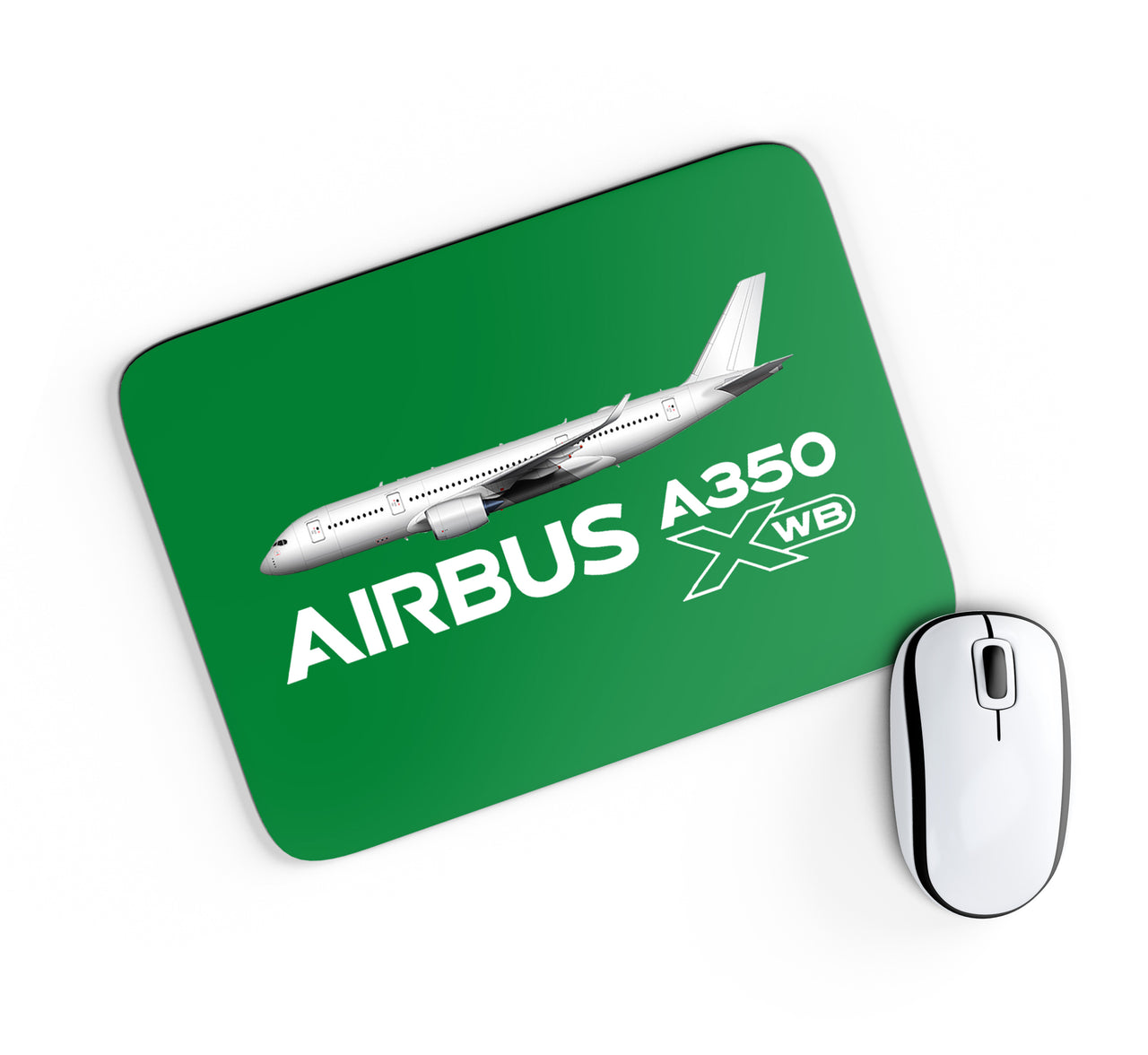 The Airbus A350 WXB Designed Mouse Pads