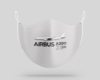 Thumbnail for The Airbus A350 WXB Designed Face Masks