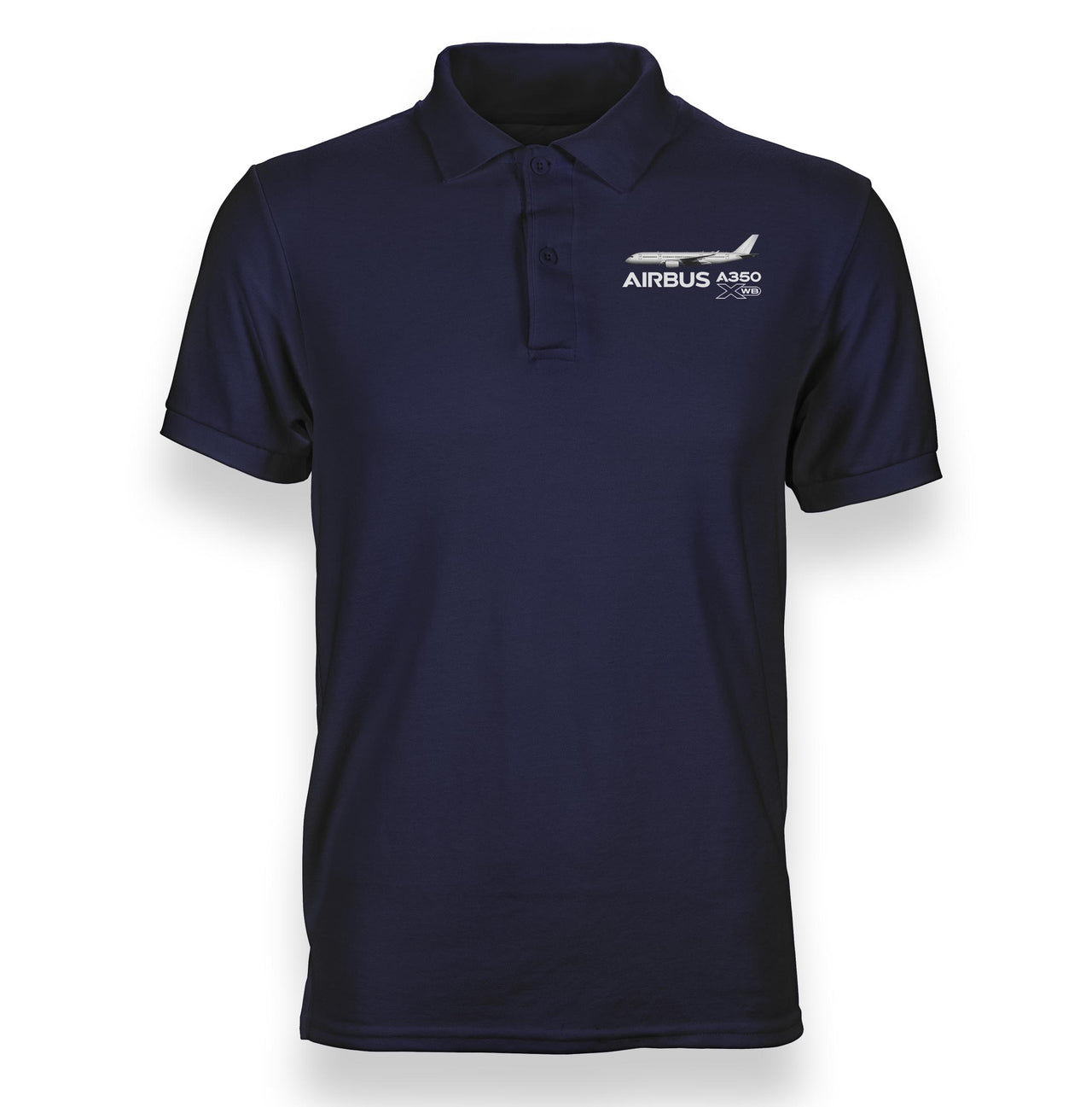 The Airbus A350 XWB Designed Polo T-Shirts