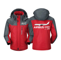 Thumbnail for The Airbus A350 WXB Designed Thick Winter Jackets