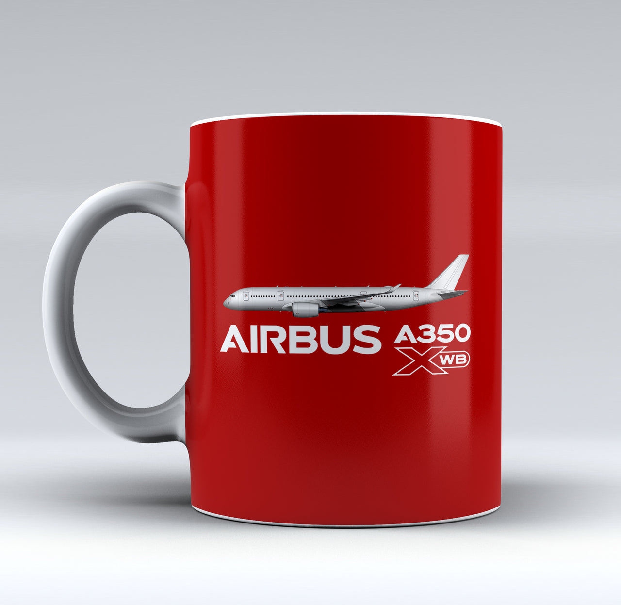 The Airbus A350 XWB Designed Mugs