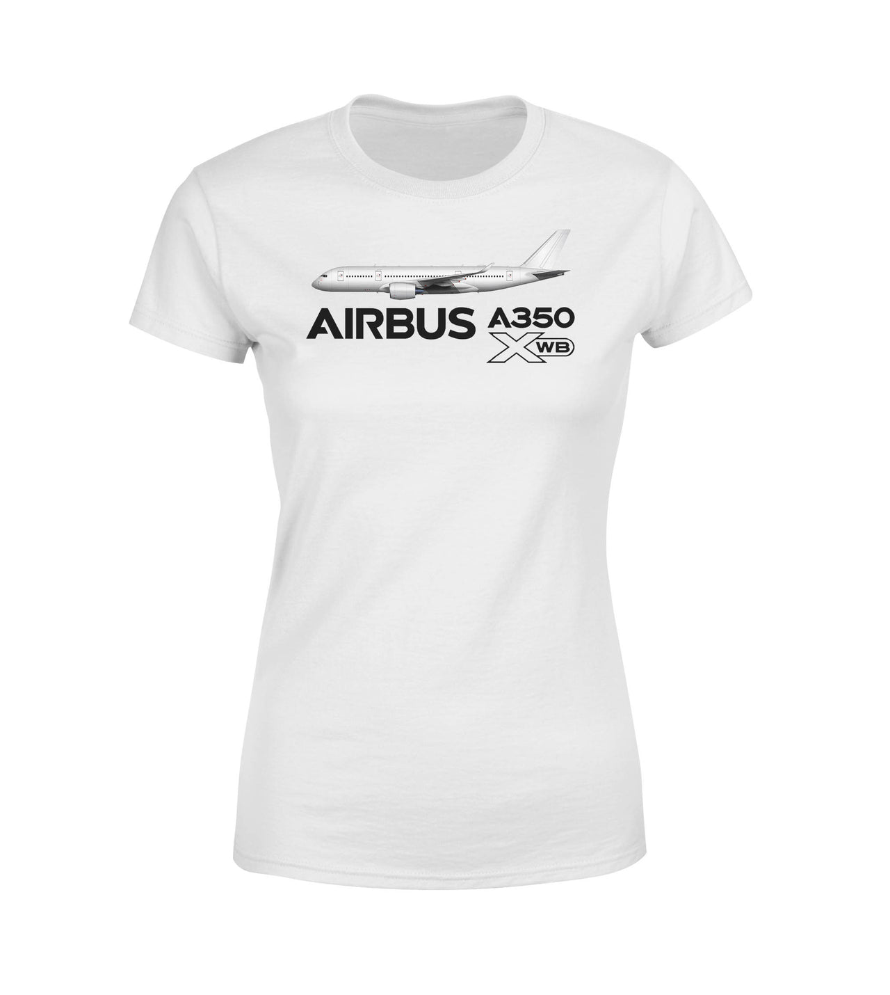 The Airbus A350 XWB Designed Women T-Shirts