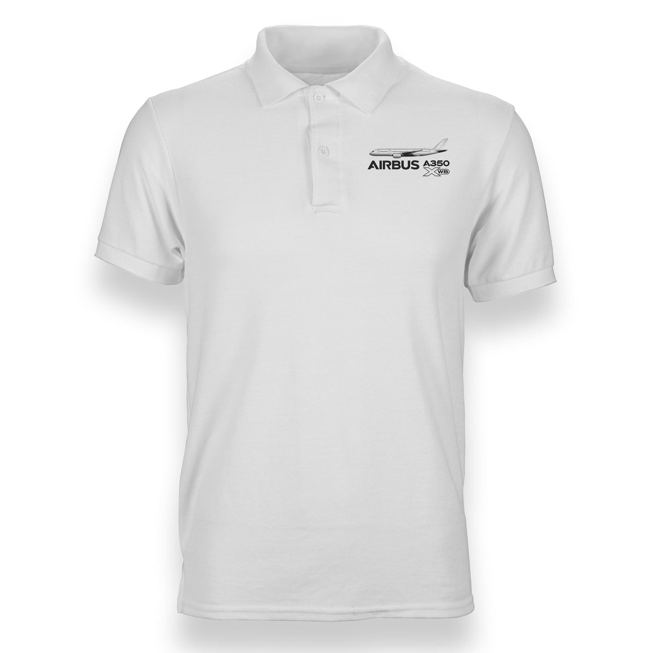 The Airbus A350 XWB Designed Polo T-Shirts