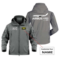 Thumbnail for The Airbus A350 XWB Designed Military Jackets (Customizable)
