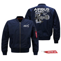 Thumbnail for Airbus A350 & Trent WXB Engine Designed Pilot Jackets (Customizable)