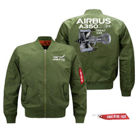 Thumbnail for Airbus A350 & Trent WXB Engine Designed Pilot Jackets (Customizable)