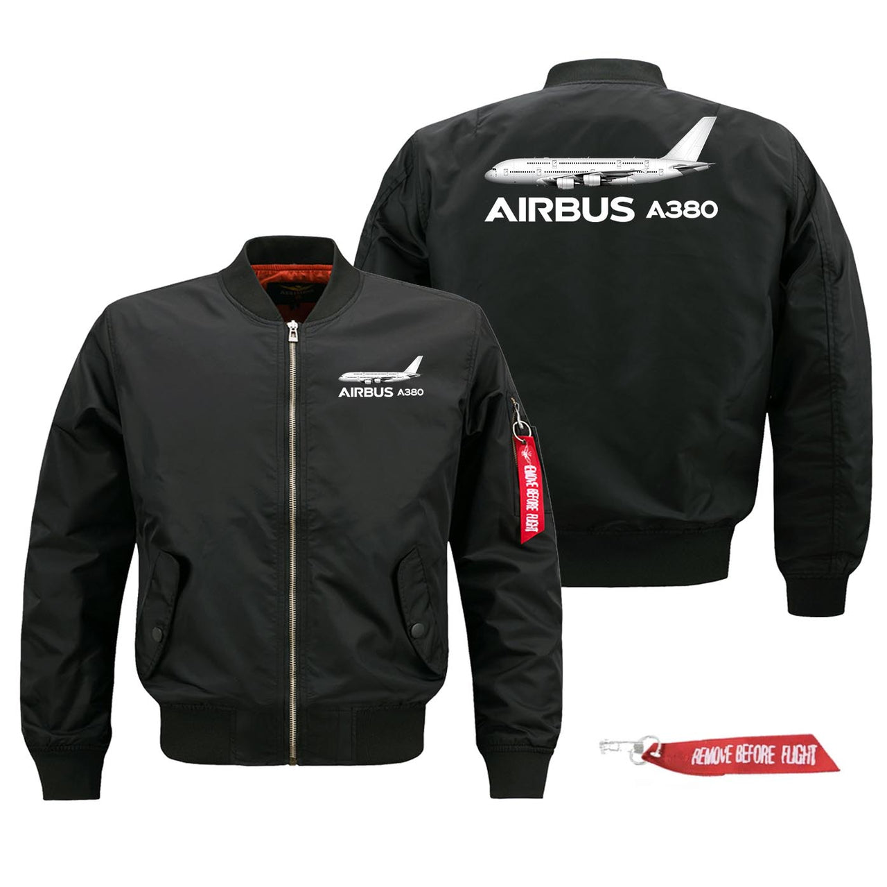 The Airbus A380 Designed Pilot Jackets (Customizable)