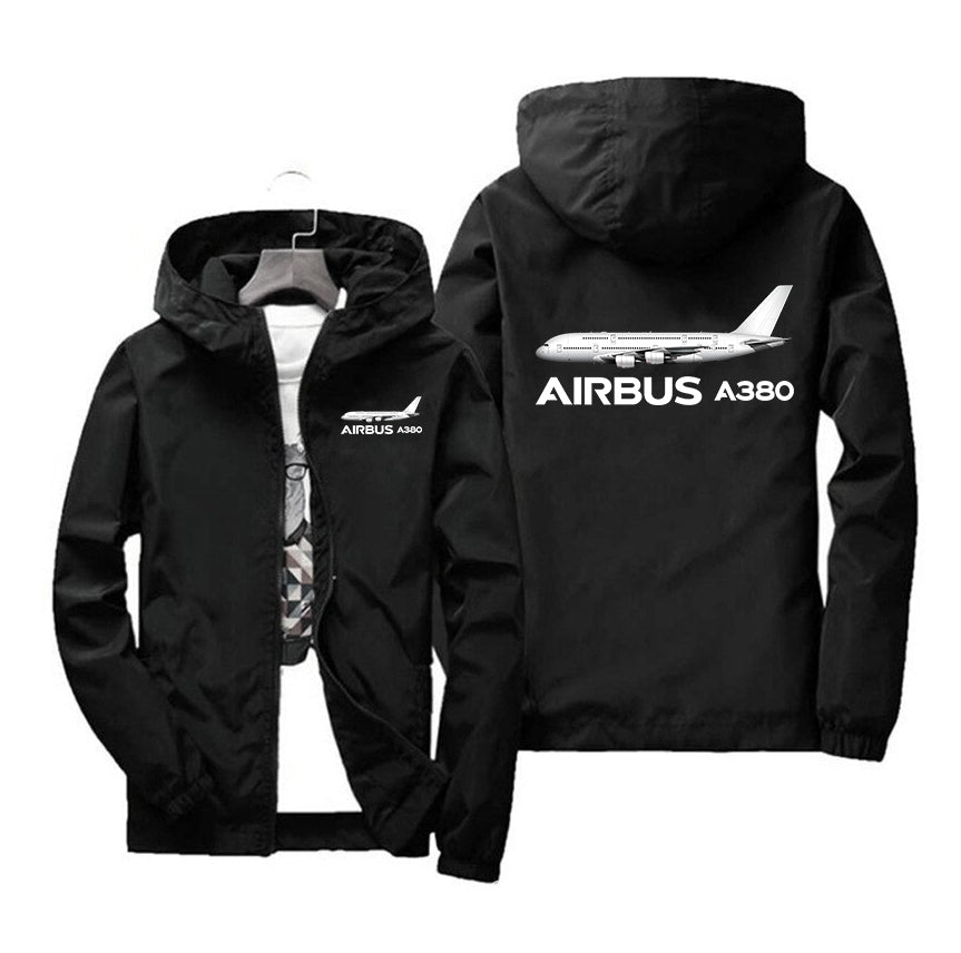 The Airbus A380 Designed Windbreaker Jackets