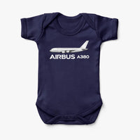 Thumbnail for The Airbus A380 Designed Baby Bodysuits