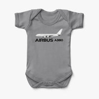 Thumbnail for The Airbus A380 Designed Baby Bodysuits