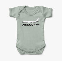 Thumbnail for The Airbus A380 Designed Baby Bodysuits