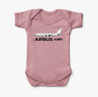 Thumbnail for The Airbus A380 Designed Baby Bodysuits